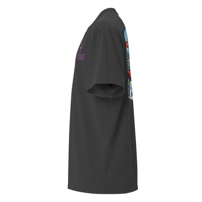 Nightshades St.Moritz Oversized faded t-shirt (Multi Color) — Faded Black / S
