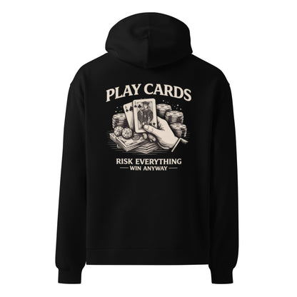 Play Cards Risk And Win Unisex Oversized hoodie