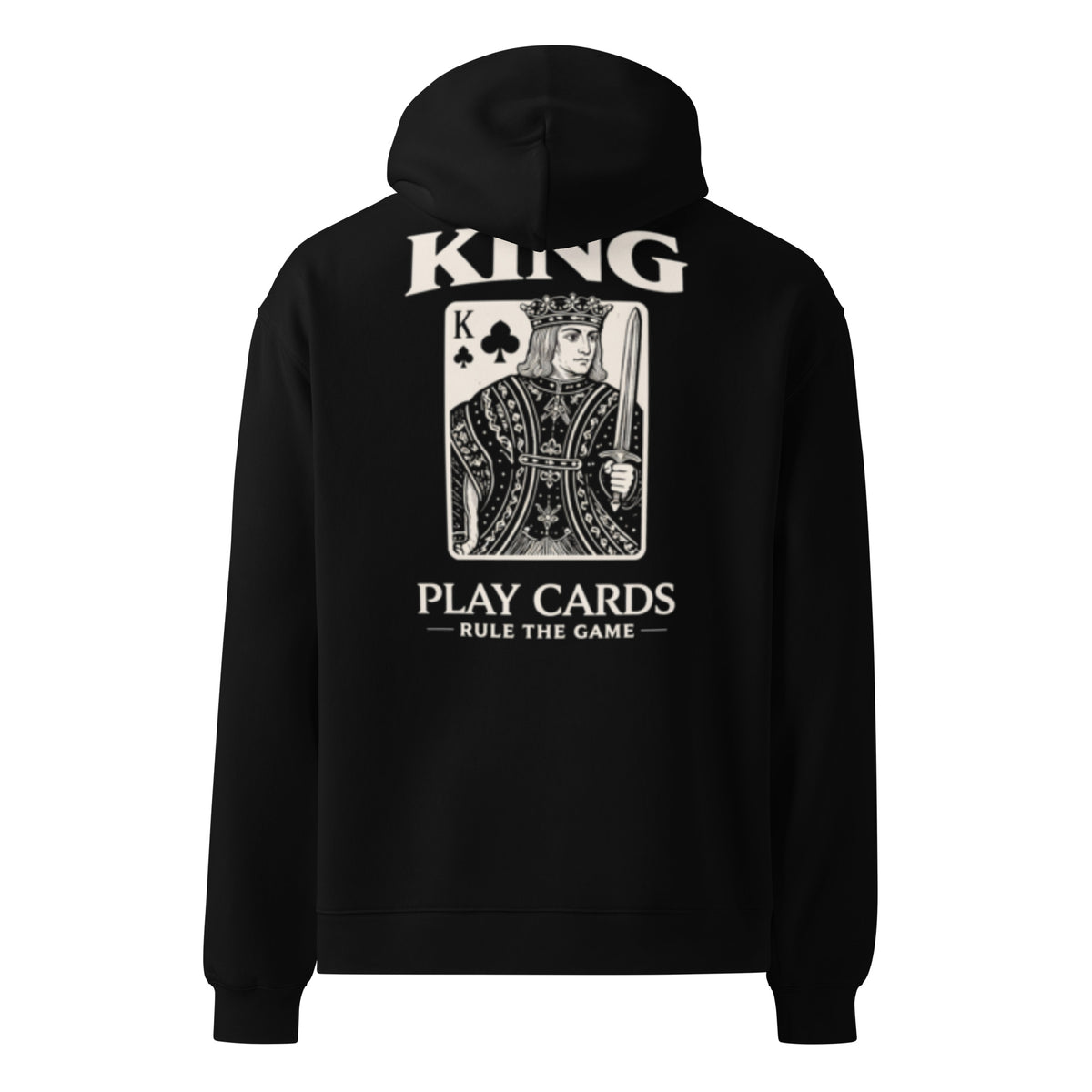 Play Cards Rule The Game Unisex Oversized hoodie