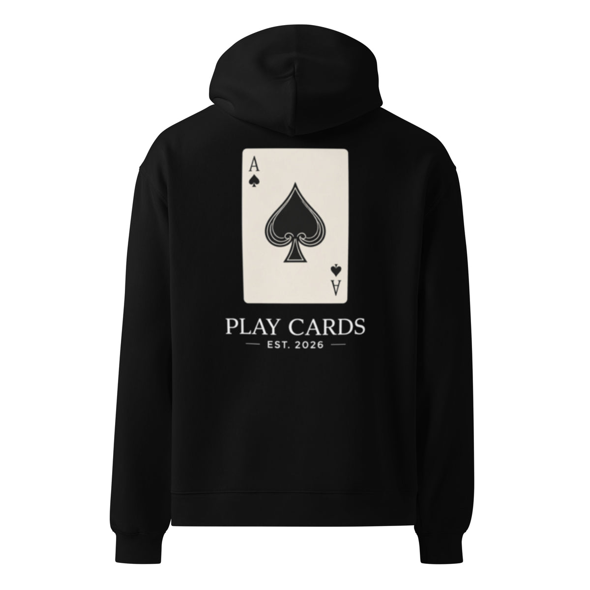 Play Cards Ace Of Style Unisex Oversized hoodie