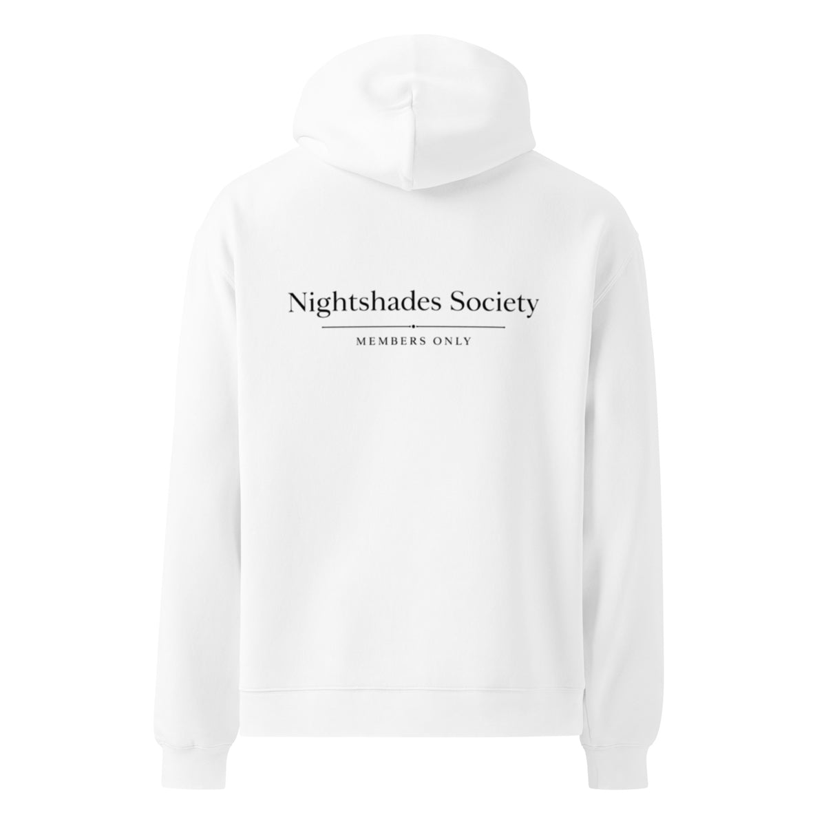 Nightshades Dark Society Unisex Oversized Hoodie