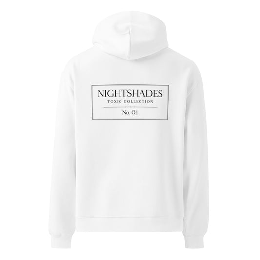 Nightshades Poison Label Unisex Oversized Hoodie